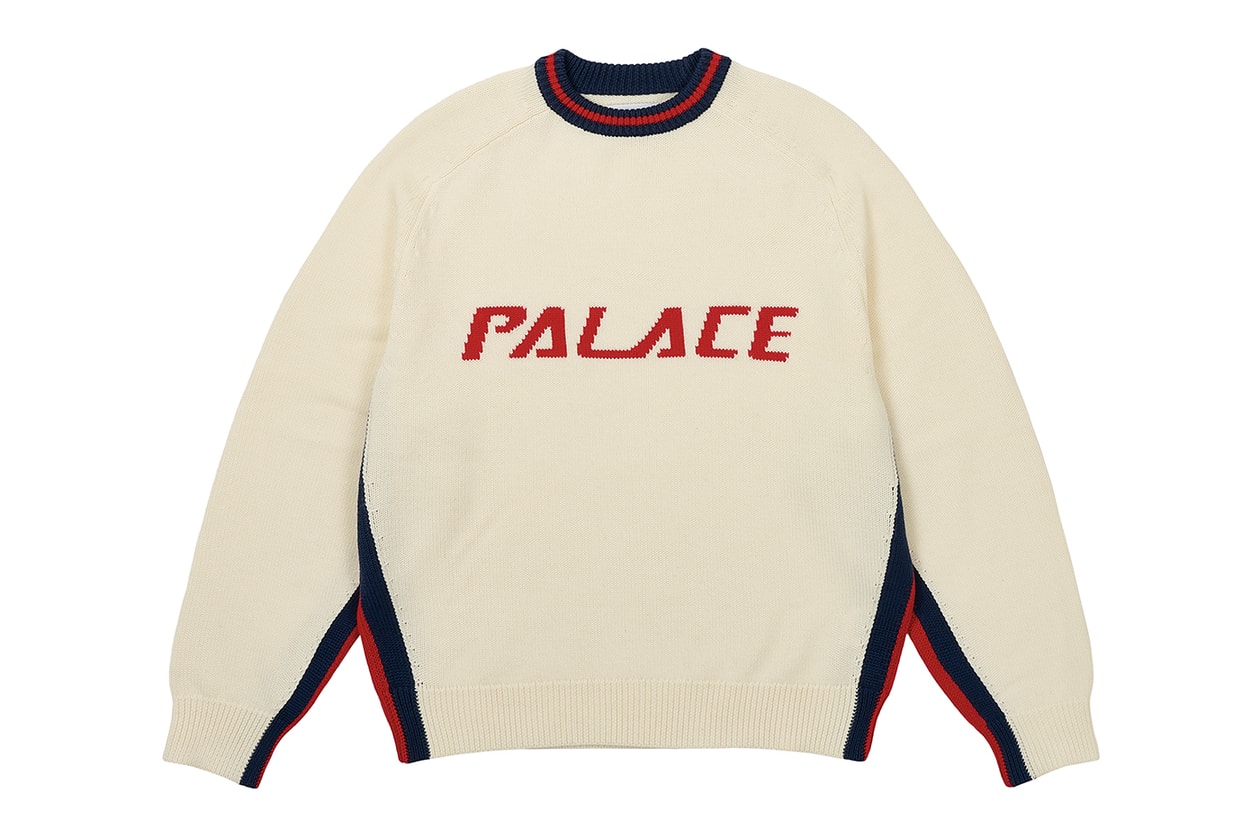 Every Item From Palace's Spring 2025 Collection k-way collaboration year of the snake motifs chore jackets varsity longsleeve hardware knitwear sweatershirts skateboards