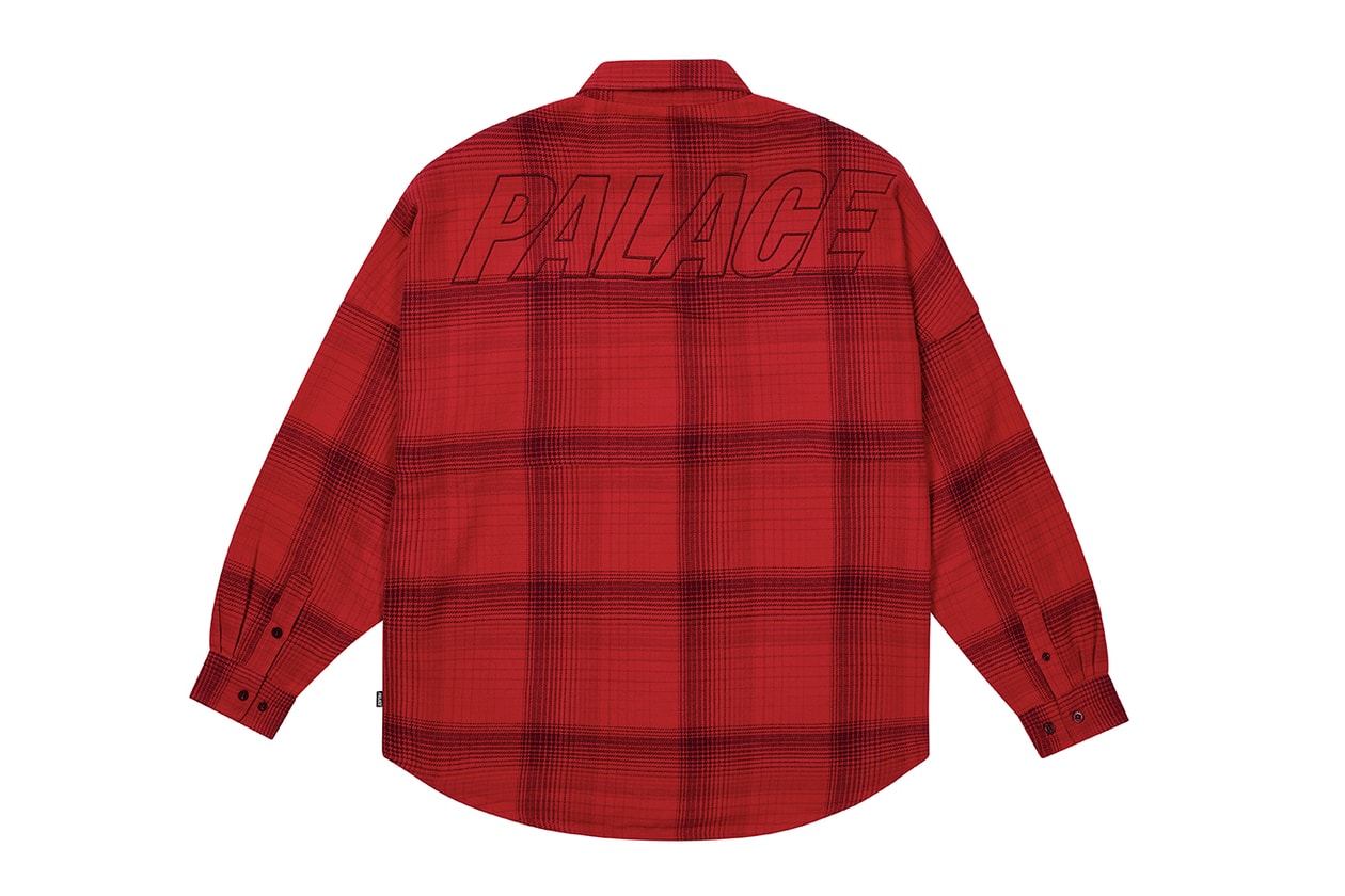 Every Item From Palace's Spring 2025 Collection k-way collaboration year of the snake motifs chore jackets varsity longsleeve hardware knitwear sweatershirts skateboards