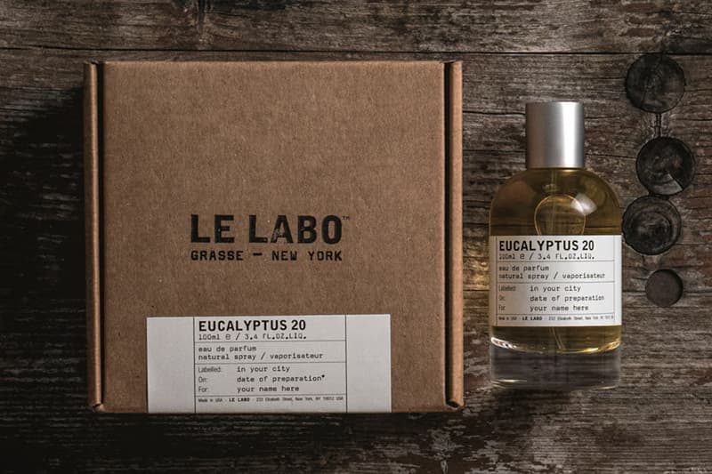 Le Labo EUCALYPTUS 20 fragrance eau de parfum release info