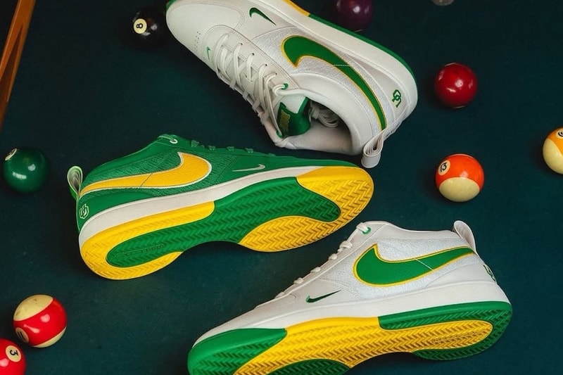 Devin Booker Reveals Nike Book 1 "Oregon Ducks" PE university of oregon ducks two exclusive green white basketball team 2025 march madness