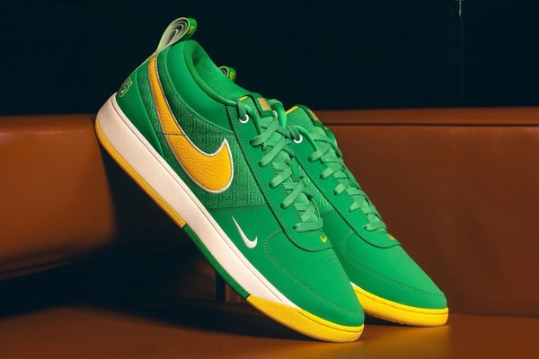Devin Booker Reveals Nike Book 1 "Oregon Ducks" PE university of oregon ducks two exclusive green white basketball team 2025 march madness