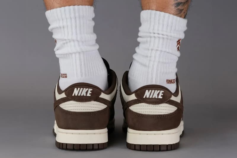 Nike Dunk Low Suede Mocha White Brown FQ8249-104 Release Info