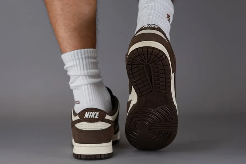 Nike Dunk Low Suede Mocha White Brown FQ8249-104 Release Info