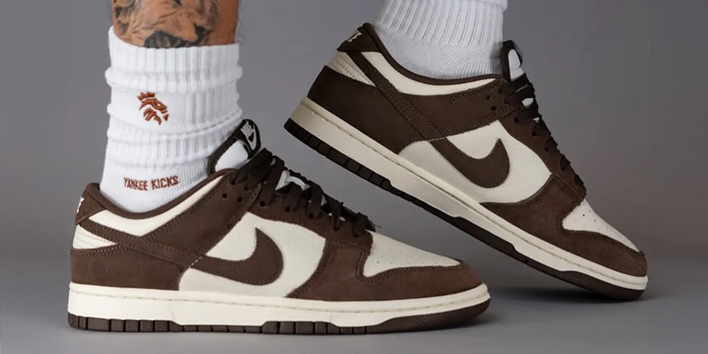 On-Foot Look at the Nike Dunk Low "Suede Mocha"