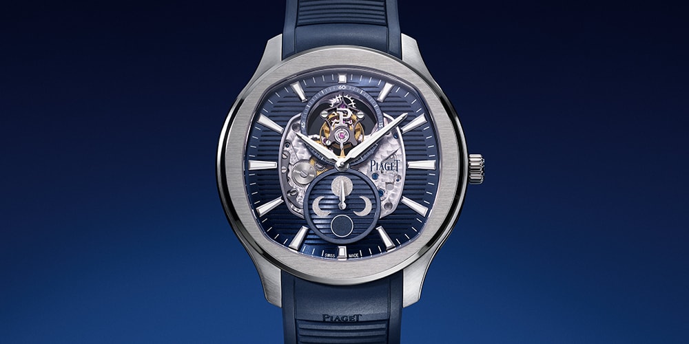 The New Piaget Polo Is Fitted With a Flying Tourbillon and Moonphase Indicator