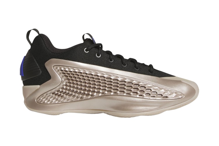 Official Look At the adidas Anthony Edwards 1 Low “Champagne”