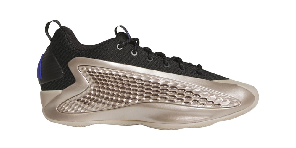 Official Look At the adidas Anthony Edwards 1 Low “Champagne”