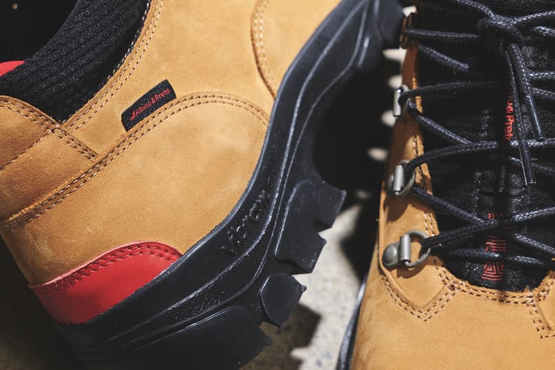 Albino & Preto x Padmore & Barnes A&PWW01 Sport Boot Collaboration hiking boot Vibram Release Info