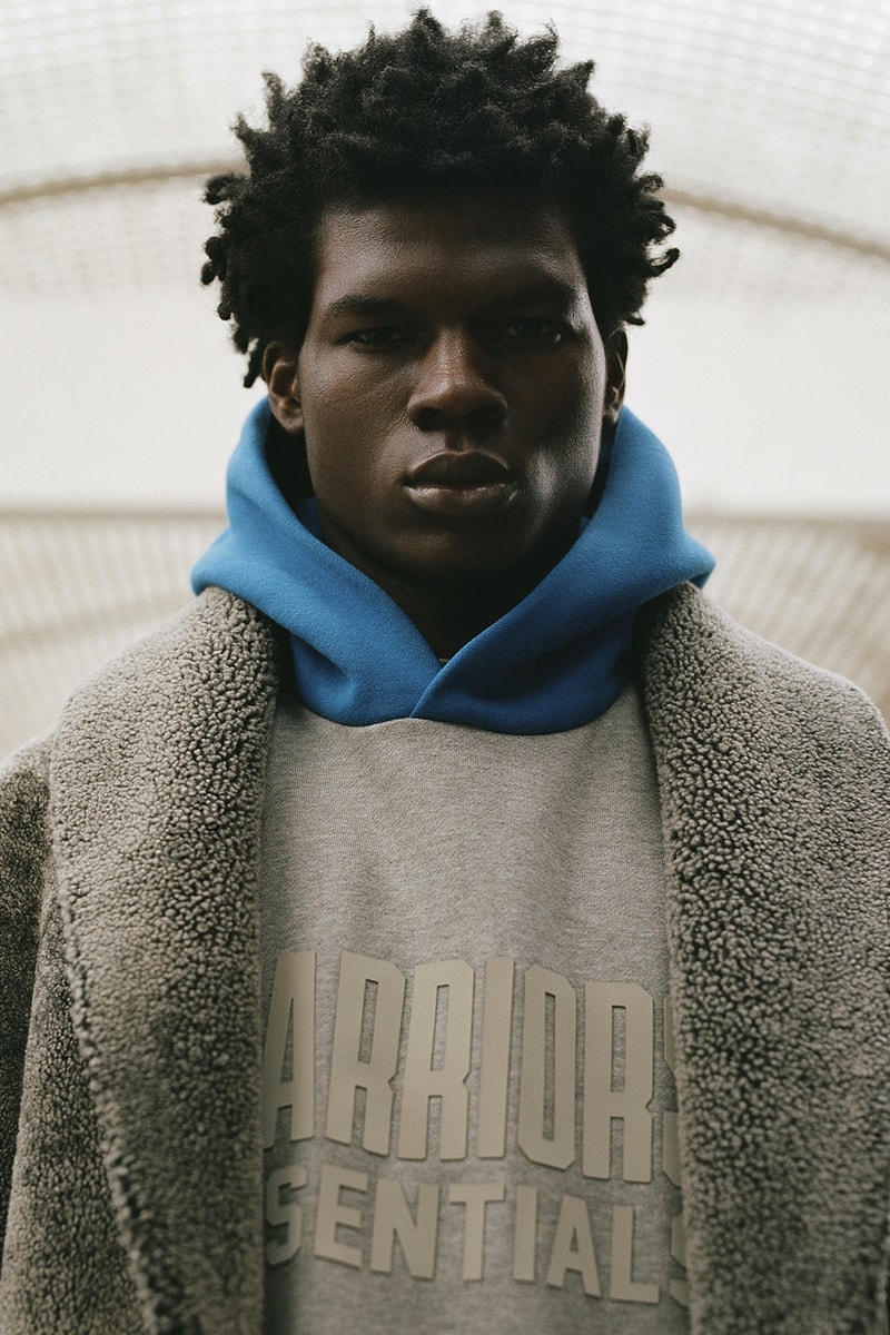 Fear of God ESSENTIALS Unveils Second NBA and WNBA Drop golden state warriors memphis grizzlies, brooklyn nets minnesota timberwolves sacramento kings atlanta hawks philadelphia 76ers indiana fever and las vegas aces 