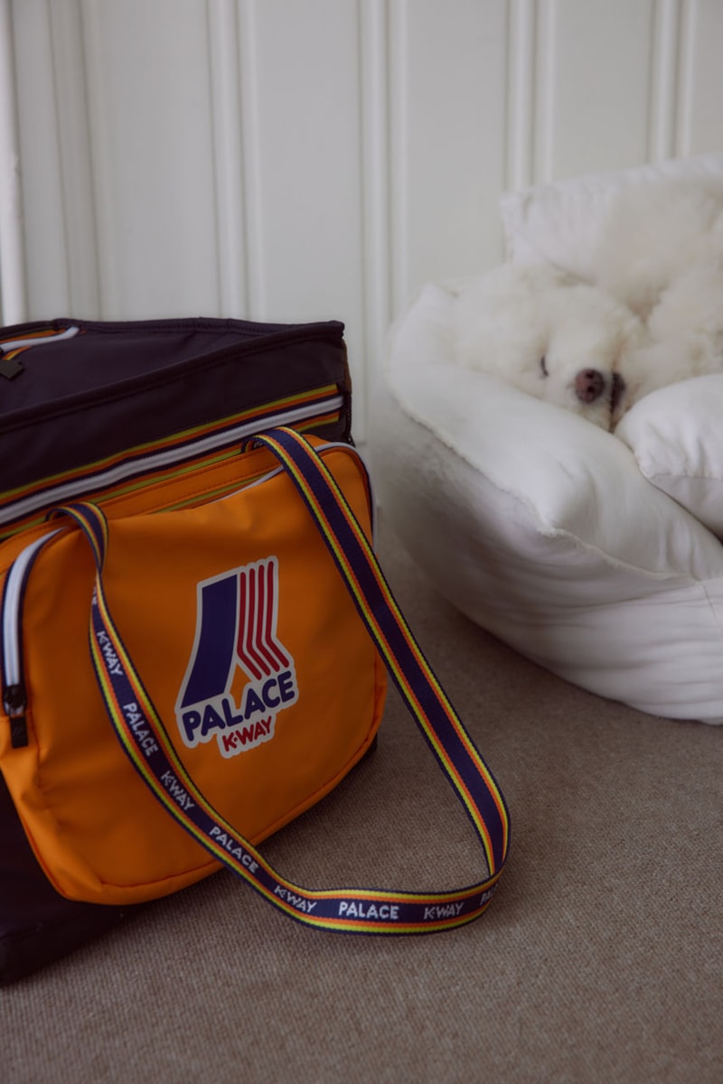 Palace x K-WAY Is for All the (Small) Dogs spring collection collab release info price jacket size collar blanket pet cat uk 