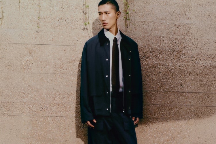 Studio Nicholson SS25 Reinterprets Silhouettes From Everyday Life