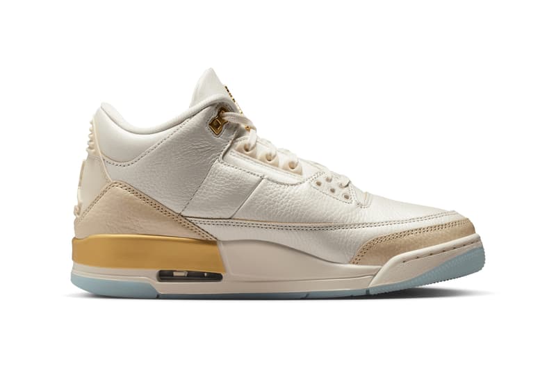 Air Jordan 3 “Champagne and Oysters” IB2255-100 Release Info date store list pics photos jumpman