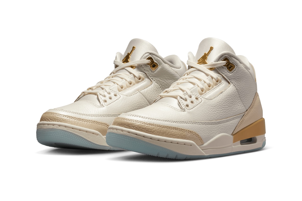 Air Jordan 3 “Champagne and Oysters” IB2255-100 Release Info date store list pics photos jumpman