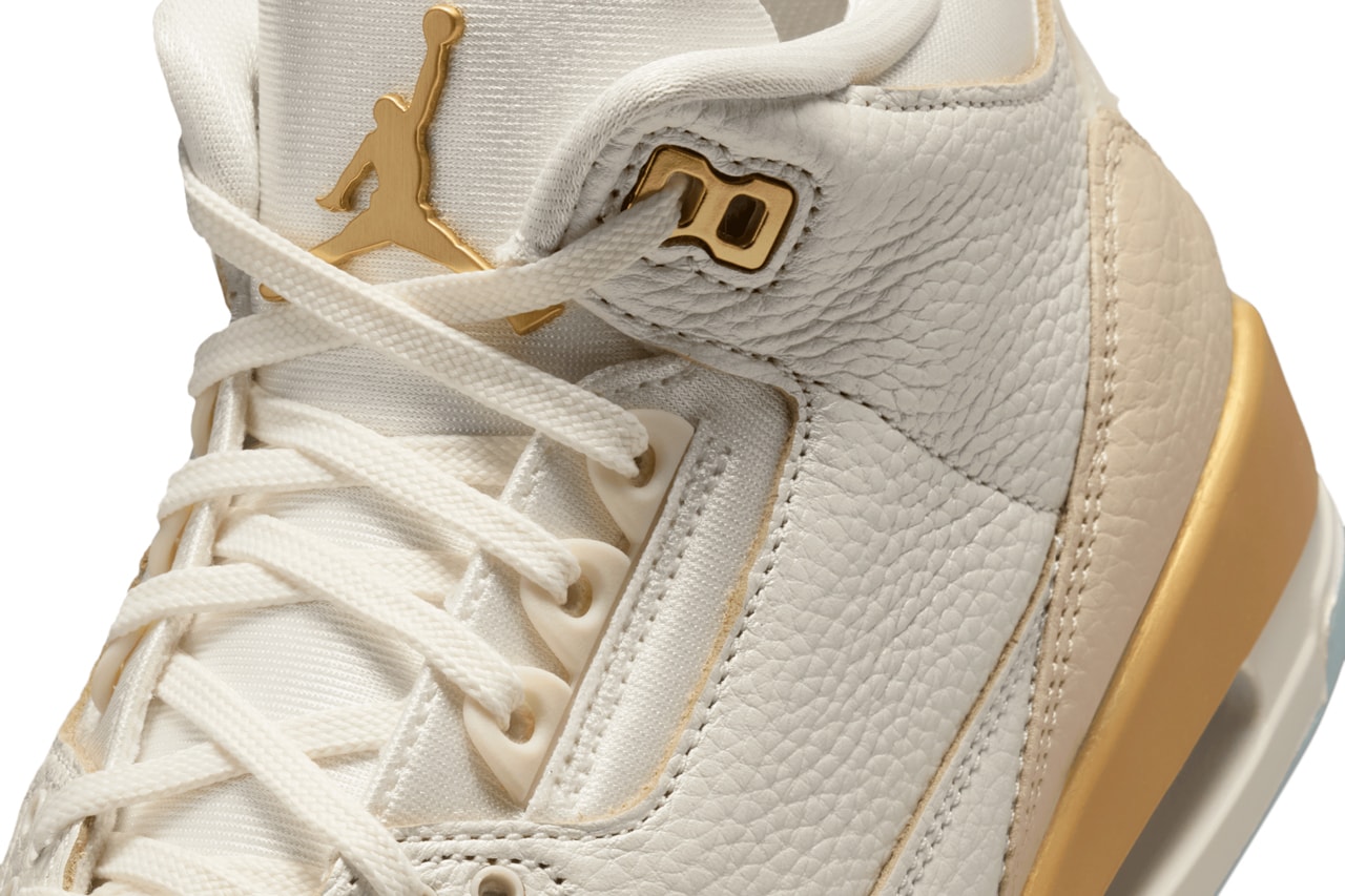 Air Jordan 3 “Champagne and Oysters” IB2255-100 Release Info date store list pics photos jumpman