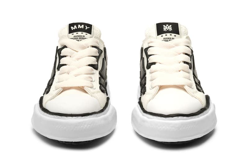 AMIRI Maison MIHARA YASUHIRO Bones Sneaker Collaboration Release Info 