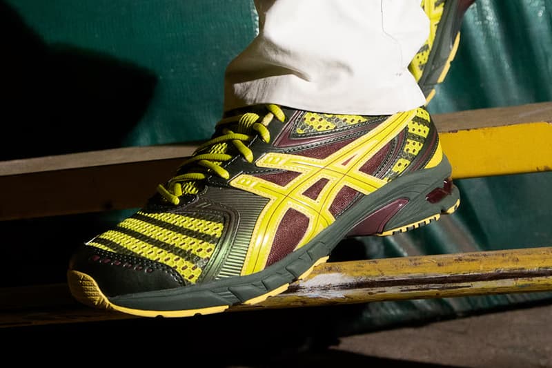 Kiko Kostadinov ASICS GEL-DS Trainer 14 “Waterfall/Lichen Rock” “Desert Camp/Piquant orange” “Dark Mustard/Truffle Grey” “Midnight/Purple Oxide” Release Info