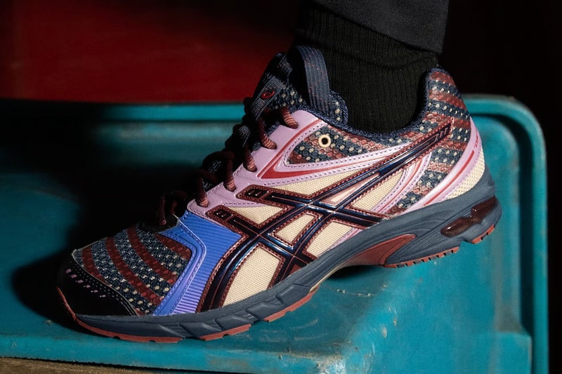Kiko Kostadinov ASICS GEL-DS Trainer 14 “Waterfall/Lichen Rock” “Desert Camp/Piquant orange” “Dark Mustard/Truffle Grey” “Midnight/Purple Oxide” Release Info