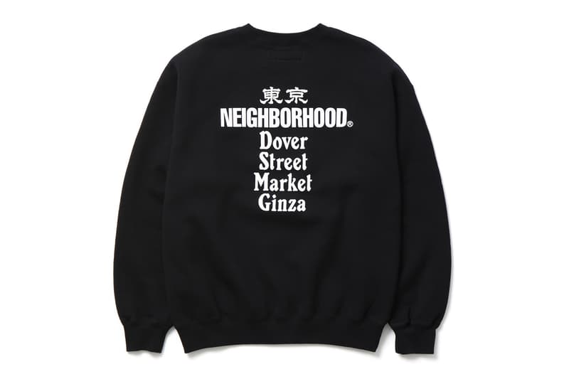 NEIGHBORHOOD Dover Street Market dsm Ginza Collaboration collection Release Info