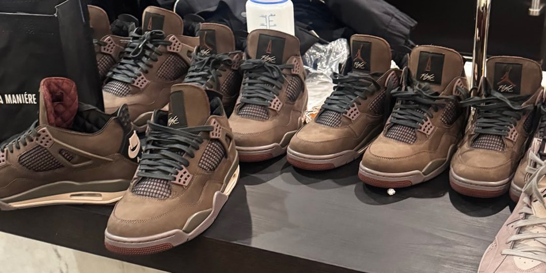 First Look at the A Ma Maniére x Air Jordan 4 "Dark Mocha"