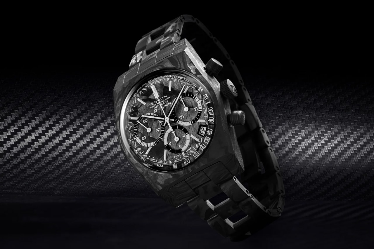 Revolution x Zenith Chronomaster Revival "Cover Girl Carbon" Collaboration Info El Primero 