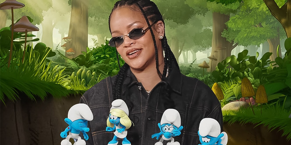 Rihanna Shows Off Her Vocals as Smurfette in the First 'Smurfs' Trailer