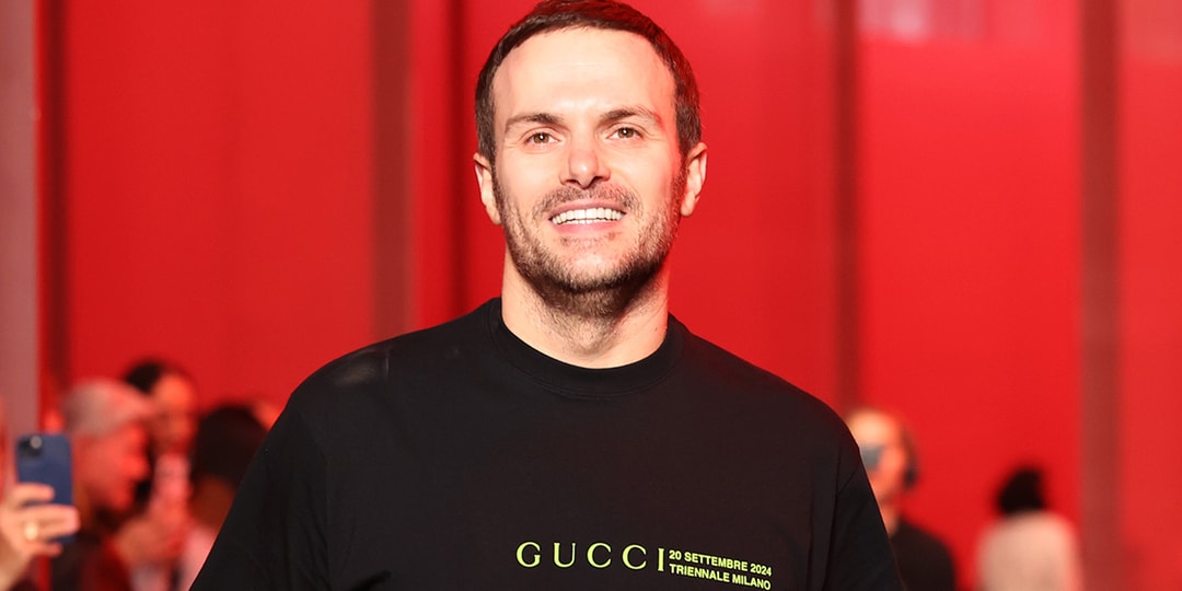 Sabato De Sarno Steps Down as Creative Director of Gucci