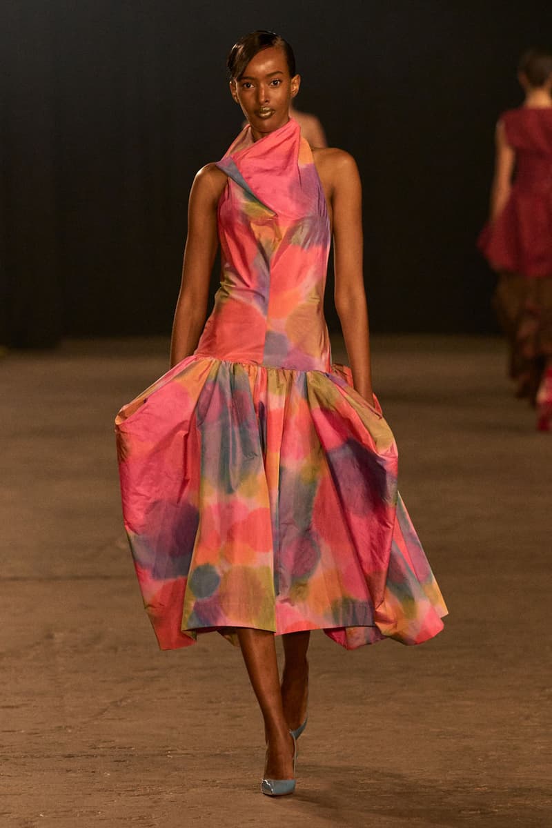 Christopher John Rogers Returns to the Runway With "Collection 015: Exhale" new york fashion week runway collection cjr designer high fashion fall 2025