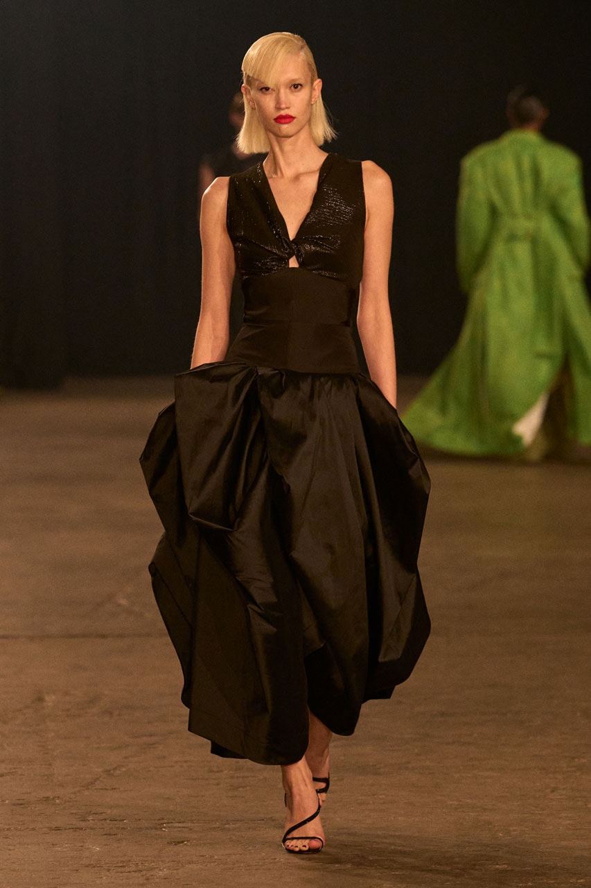 Christopher John Rogers Returns to the Runway With "Collection 015: Exhale" new york fashion week runway collection cjr designer high fashion fall 2025