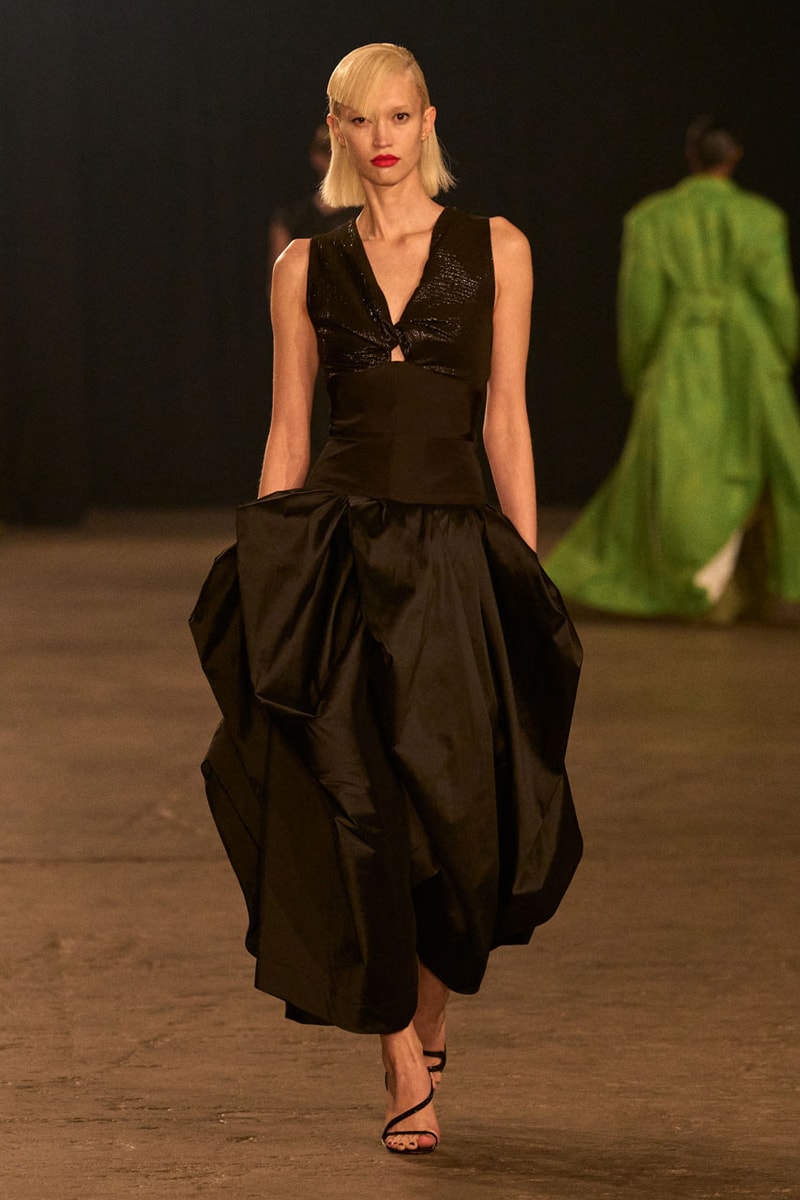 Christopher John Rogers Returns to the Runway With "Collection 015: Exhale" new york fashion week runway collection cjr designer high fashion fall 2025