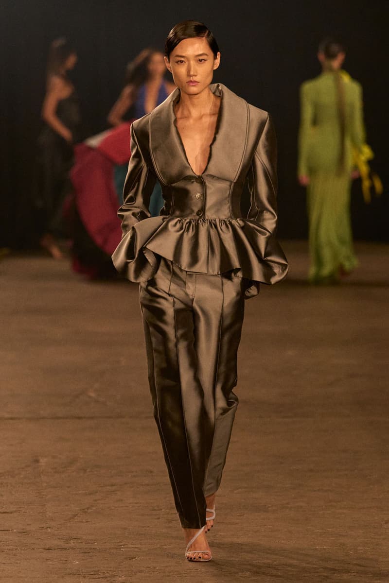 Christopher John Rogers Returns to the Runway With "Collection 015: Exhale" new york fashion week runway collection cjr designer high fashion fall 2025