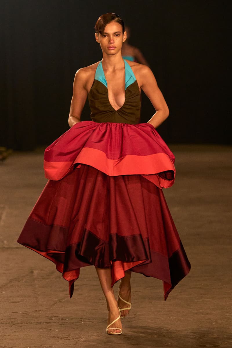 Christopher John Rogers Returns to the Runway With "Collection 015: Exhale" new york fashion week runway collection cjr designer high fashion fall 2025