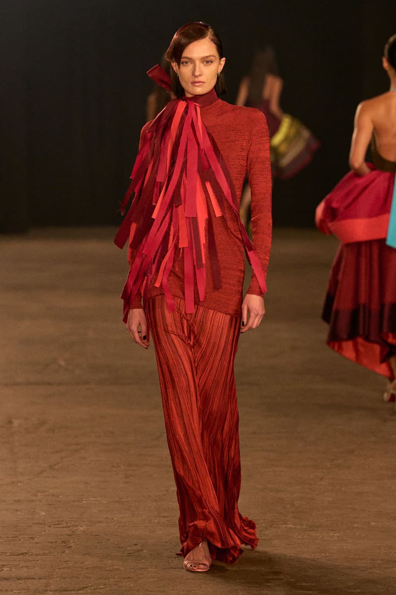 Christopher John Rogers Returns to the Runway With "Collection 015: Exhale" new york fashion week runway collection cjr designer high fashion fall 2025