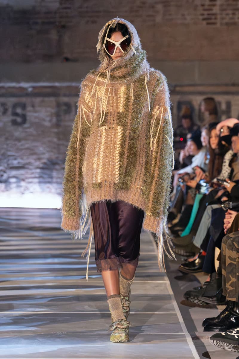 Collina Strada fempire FW25 fall winter 2025 runway nyfw new york fashion week hillary taymour collection nyc backstage 