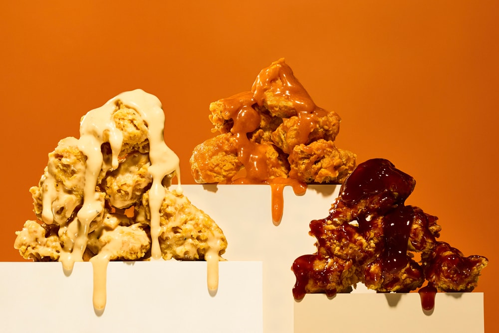 popeyes uk saucin wings boneless shatter crunchin chicken bold bbq buffalo garlic parm sauce new orleans flavor Louisiana 