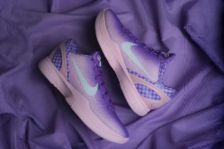 Vanessa Bryant Teases New Nike Kobe 6 Protro "Purple Checkerboard" Colorway