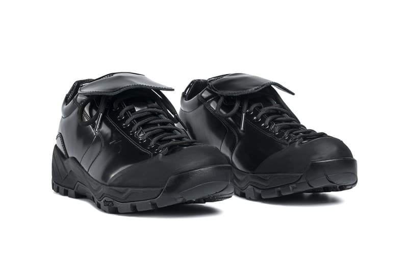 Diemme x Hiking Patrol Movida Calcio 2.0 sneaker collaboration black patent leather release info