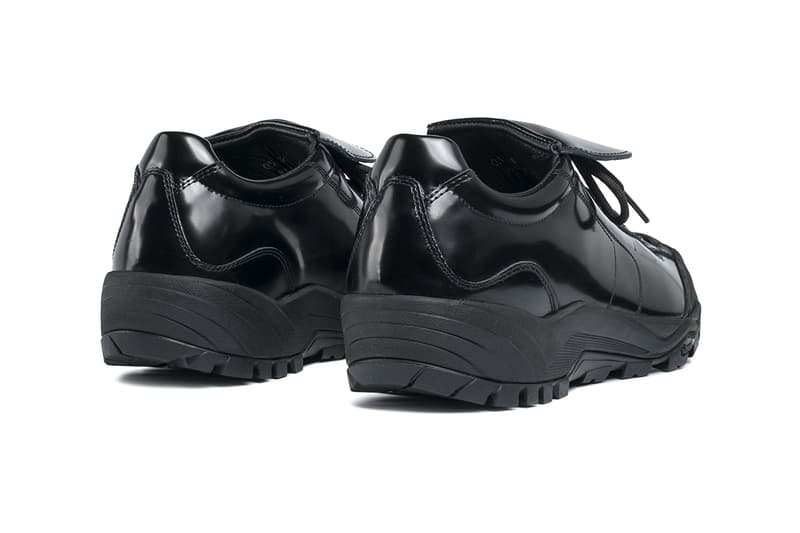 Diemme x Hiking Patrol Movida Calcio 2.0 sneaker collaboration black patent leather release info