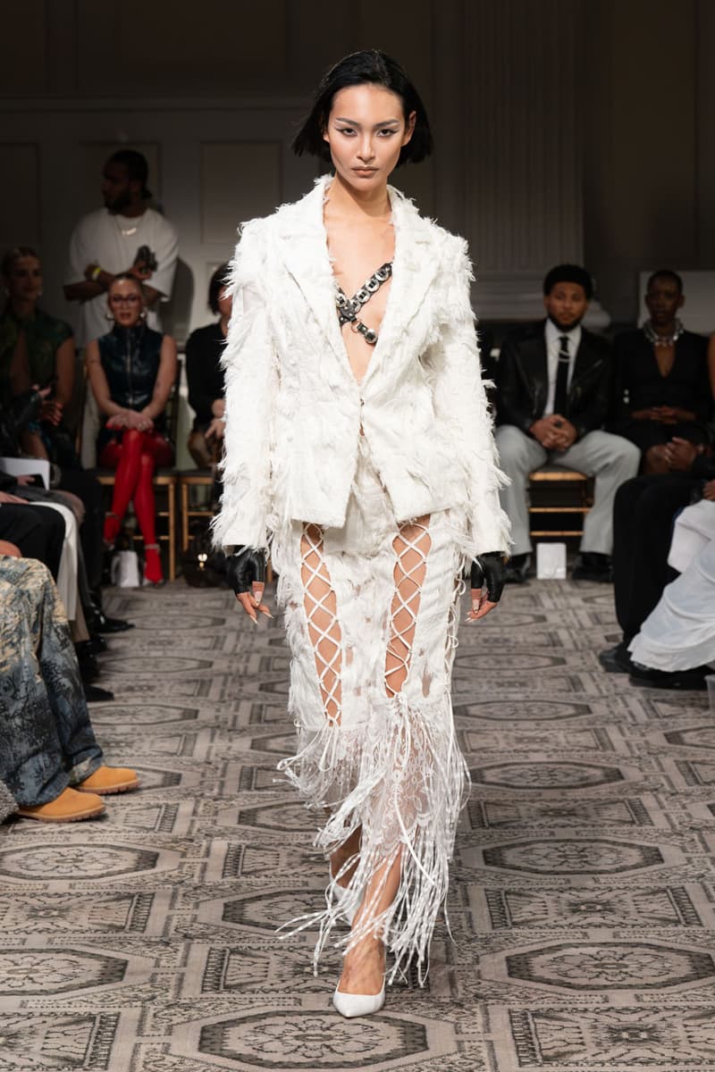 Kim Shui FW25 Explores Sensuality and Subversion nyfw runway images new york fashion week collection fall winter 2025 