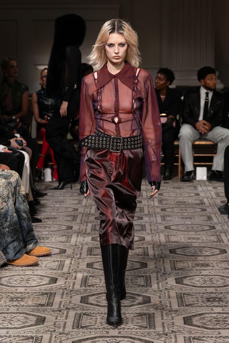 Kim Shui FW25 Explores Sensuality and Subversion nyfw runway images new york fashion week collection fall winter 2025 