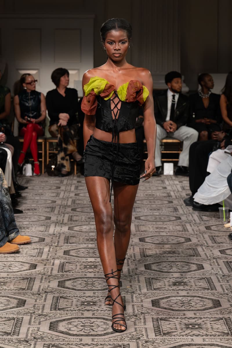Kim Shui FW25 Explores Sensuality and Subversion nyfw runway images new york fashion week collection fall winter 2025 