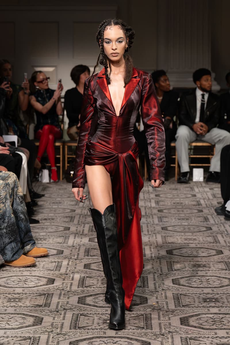 Kim Shui FW25 Explores Sensuality and Subversion nyfw runway images new york fashion week collection fall winter 2025 