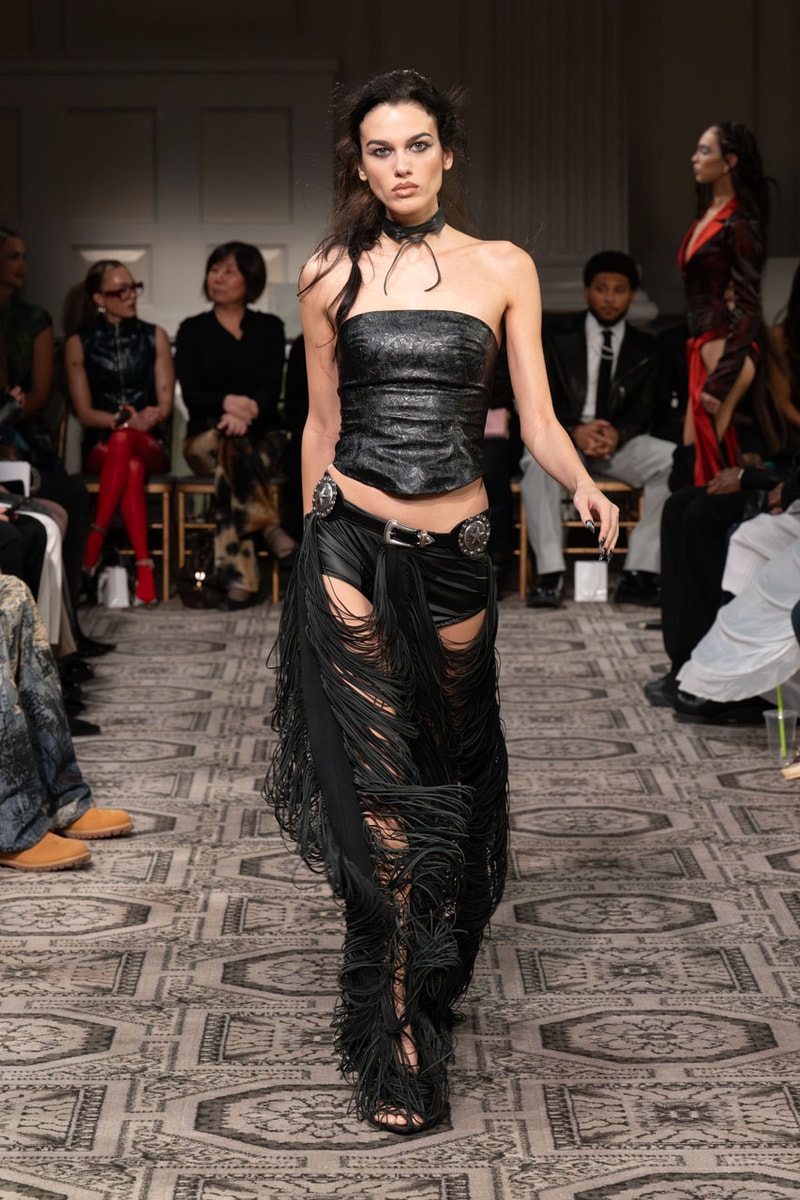 Kim Shui FW25 Explores Sensuality and Subversion nyfw runway images new york fashion week collection fall winter 2025 