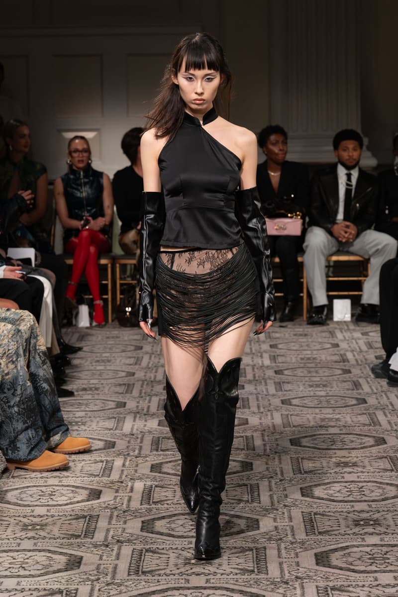 Kim Shui FW25 Explores Sensuality and Subversion nyfw runway images new york fashion week collection fall winter 2025 