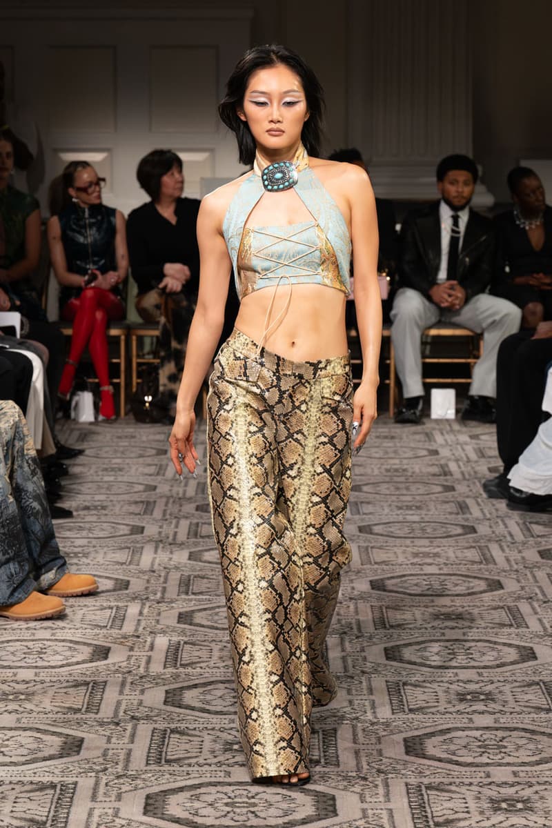 Kim Shui FW25 Explores Sensuality and Subversion nyfw runway images new york fashion week collection fall winter 2025 