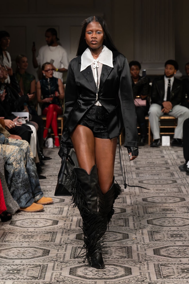Kim Shui FW25 Explores Sensuality and Subversion nyfw runway images new york fashion week collection fall winter 2025 