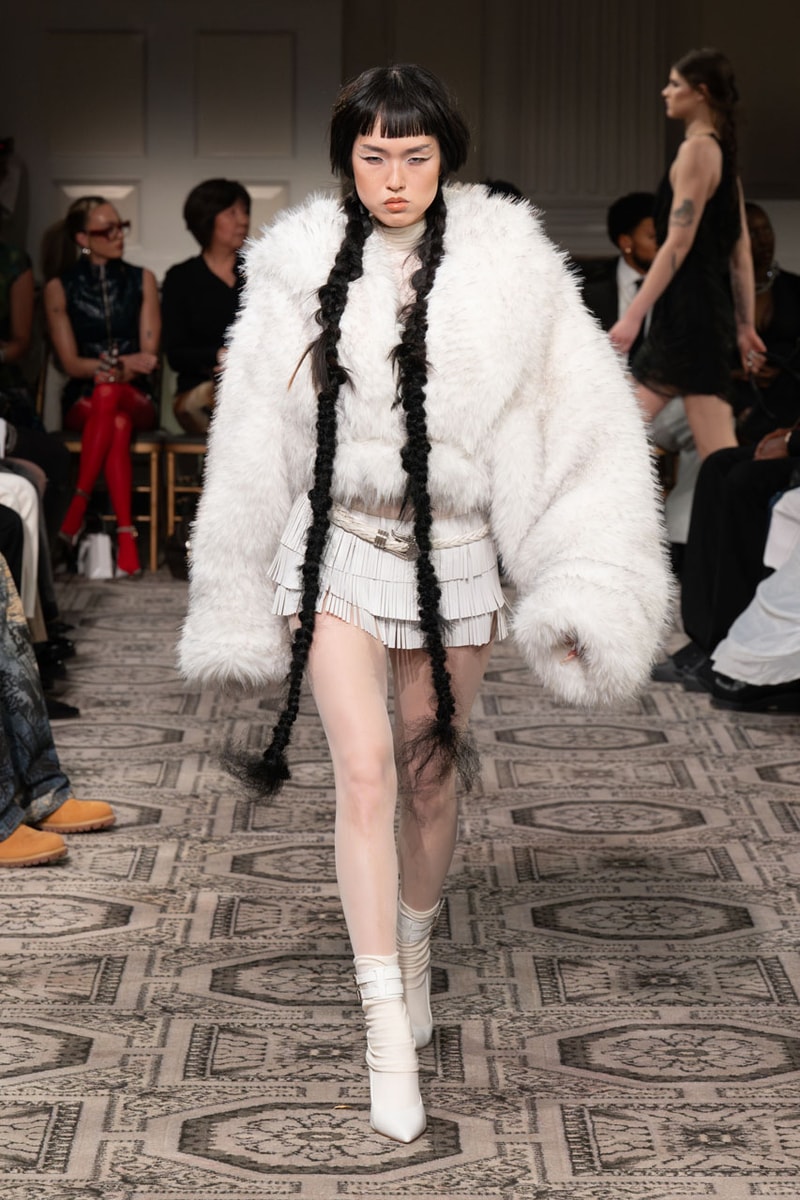 Kim Shui FW25 Explores Sensuality and Subversion nyfw runway images new york fashion week collection fall winter 2025 