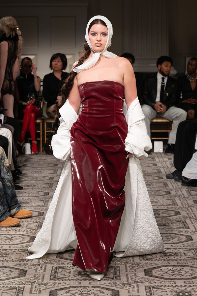 Kim Shui FW25 Explores Sensuality and Subversion nyfw runway images new york fashion week collection fall winter 2025 