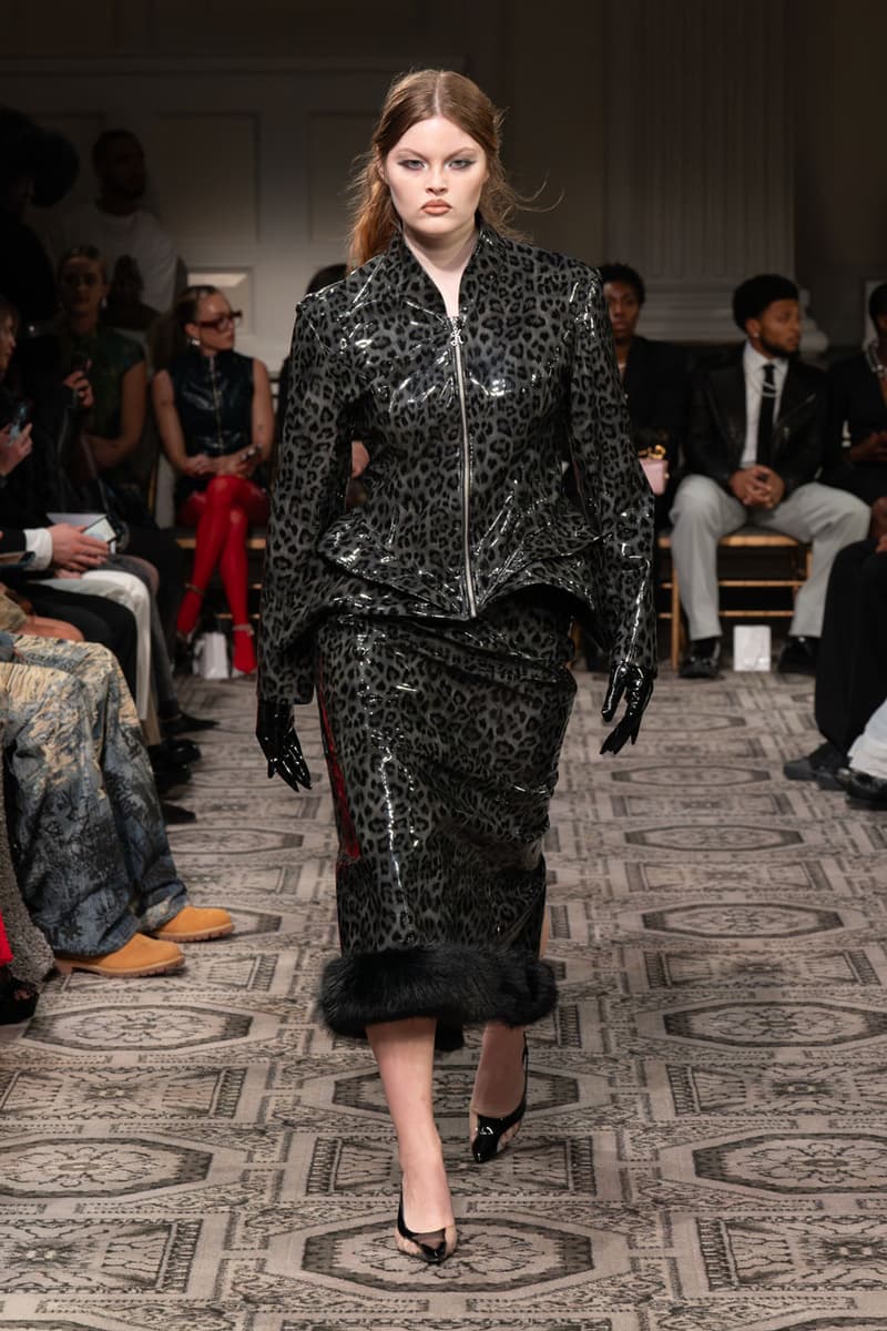 Kim Shui FW25 Explores Sensuality and Subversion nyfw runway images new york fashion week collection fall winter 2025 