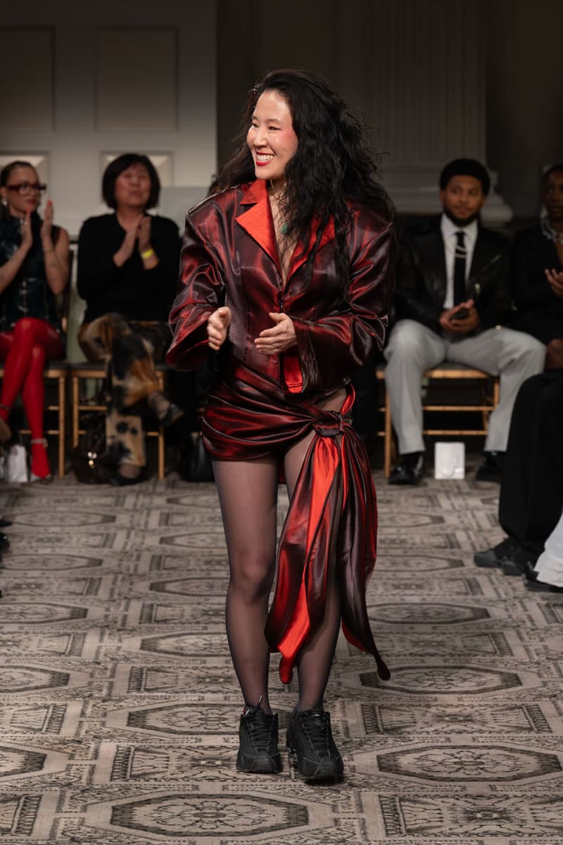 Kim Shui FW25 Explores Sensuality and Subversion nyfw runway images new york fashion week collection fall winter 2025 