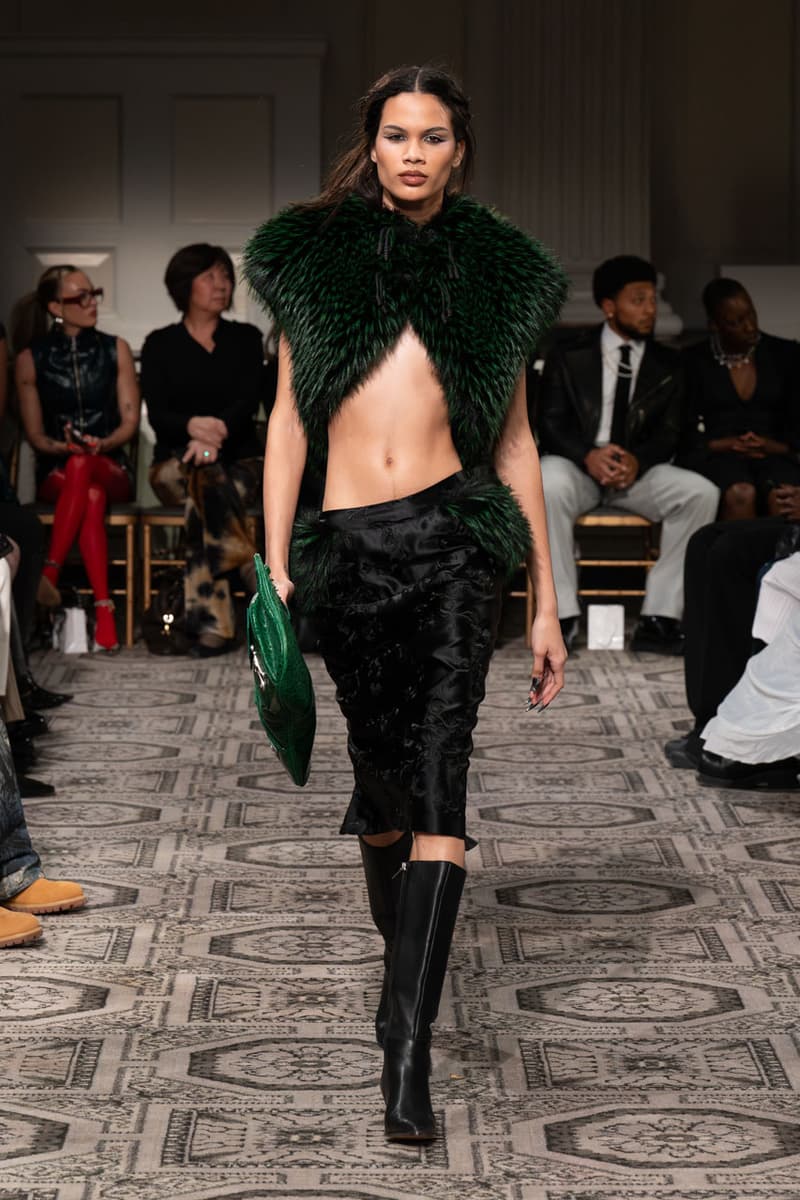Kim Shui FW25 Explores Sensuality and Subversion nyfw runway images new york fashion week collection fall winter 2025 